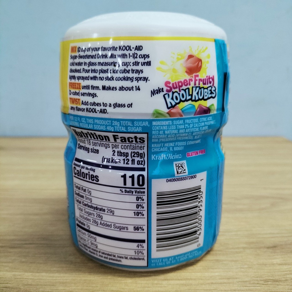 Bột Pha Nước Trái Cây Kool Aid  538g