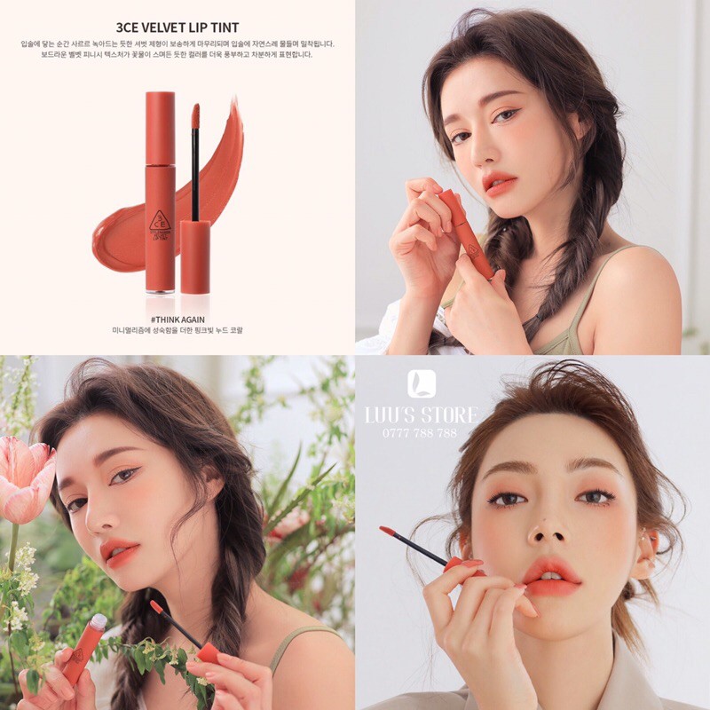 Son 3CE Velvet Lip Tint | BigBuy360 - bigbuy360.vn