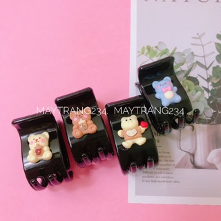 Kẹp càng cua kẹp tóc hình gấu cute