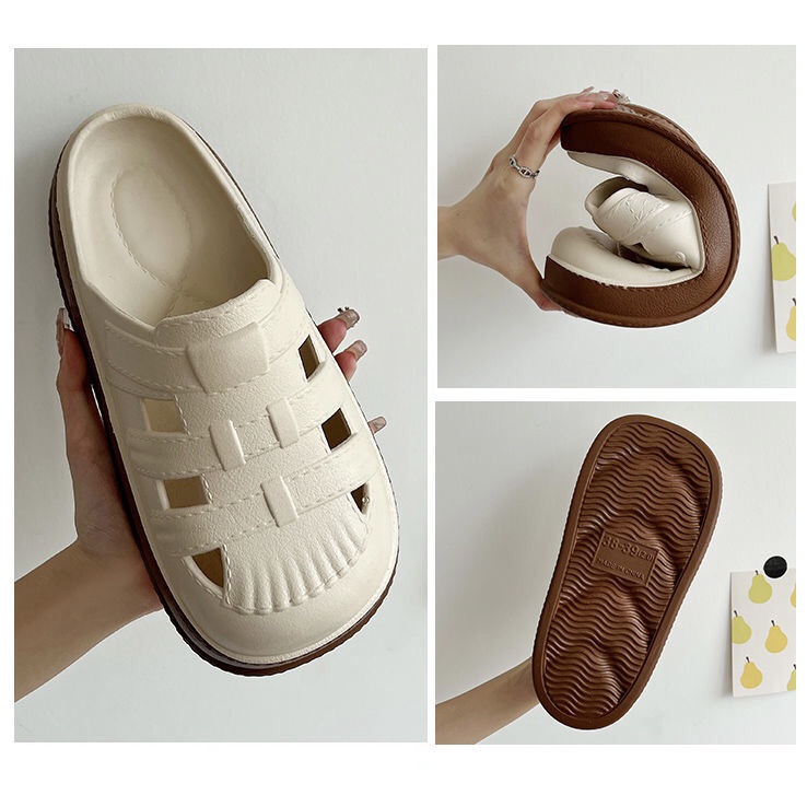 𝗺𝗶𝗲 𝘀𝘁𝘂𝗱𝗶𝗼 - HÀNG CÓ SẴN Dép sục kín mũi độc lạ