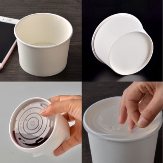 [GIÁ HUỶ DIỆT]  100c Tô giấy, Bát giấy kèm nắp
