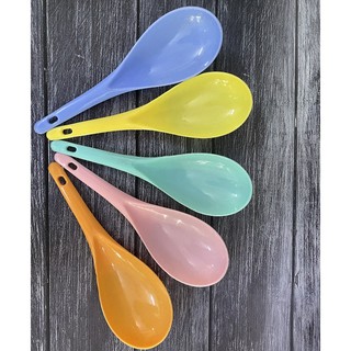 Thìa ( Vá ) Nhựa Múc Cơm , Canh