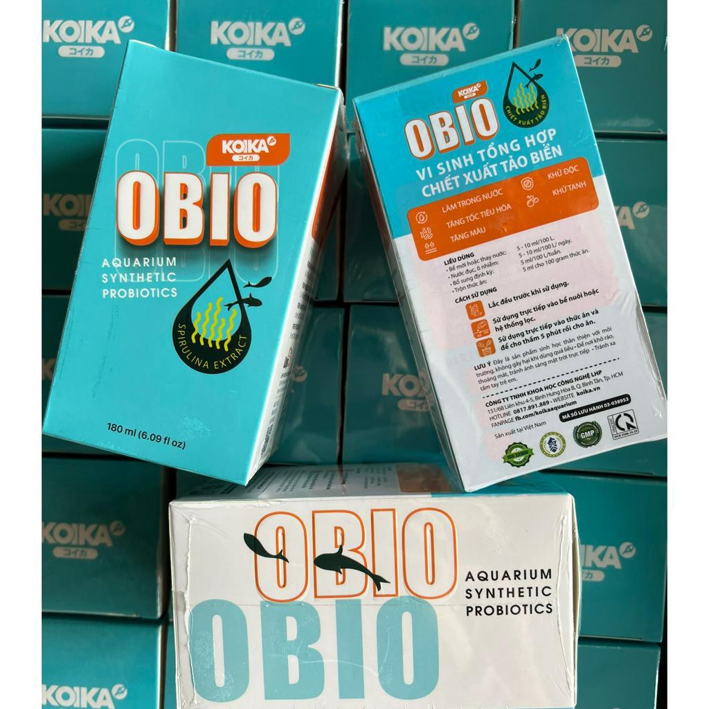 "Chính hãng" Men Vi Sinh 4 in 1 KoiKa OBIO chai 30ml, 180ml, 300ml - Dòng Men Vi Sinh Đột Phá 2023