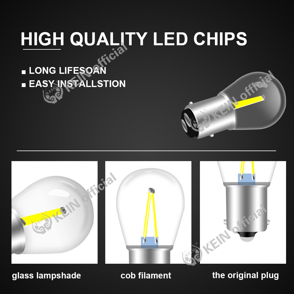 Đèn Led Tín Hiệu Phanh 1156 1157 BAY15D BA15S 12V Chuyên Dụng Cho Xe Hơi Xe Máy