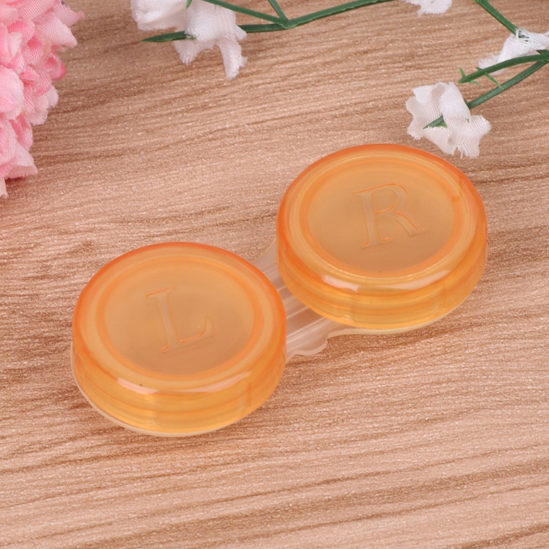 Youyo Hộp Nhựa Mini Đựng Kính Áp Tròng Tiện Lợi Du Lịch