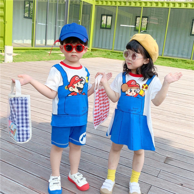 Bộ Trang Phục Cosplay Mario Hoạt Hình Dành Cho Trẻ Em