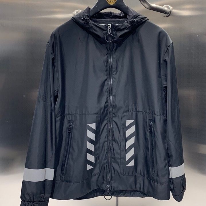 Áo Khoác Hoodie Dáng Rộng In Họa Tiết Đục Lỗ Cá Tính Thời Trang Cho Nam