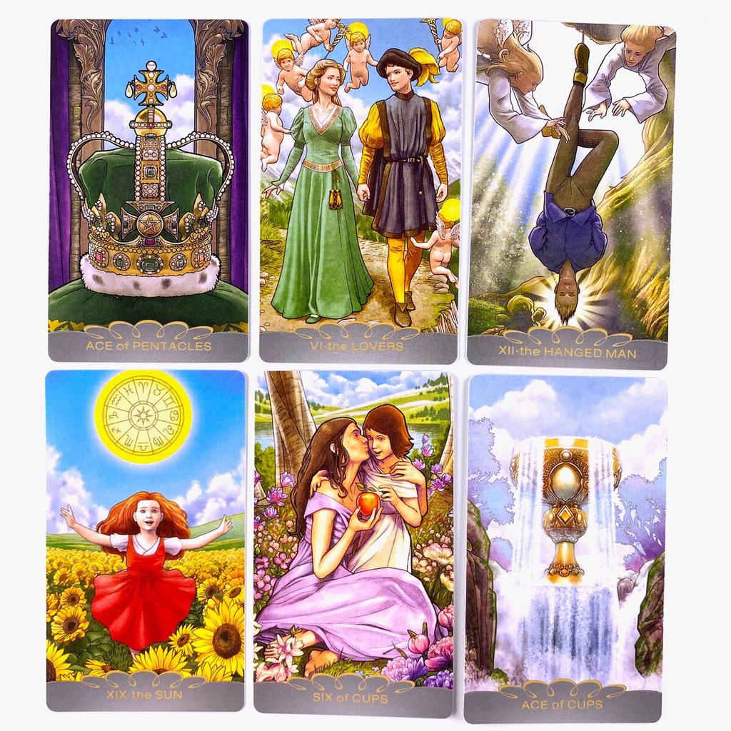 Bộ Bài Tarot Nhiều Màu Sắc