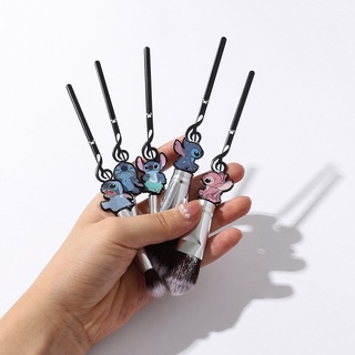 Bộ 5 Cọ Trang Điểm Phấn Mắt Hình Stitch Dễ Thương