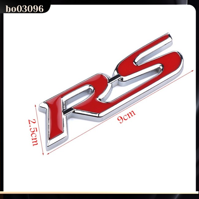 Decal Chữ RS BO Trang Trí Xe Hơi Ford