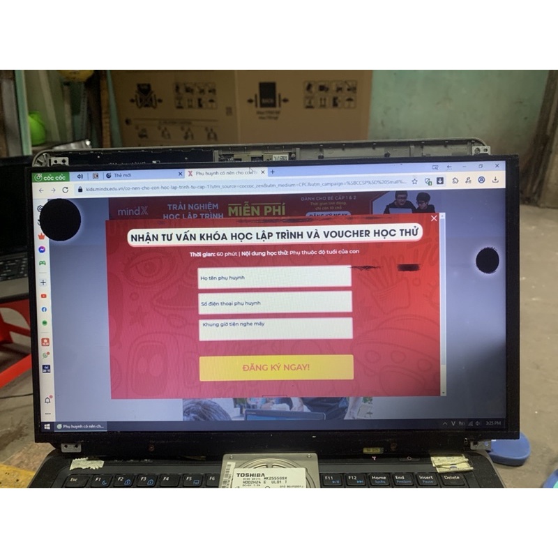 s3-2611 màn laptop 15.6 slim 30pin chảy mực lỗi