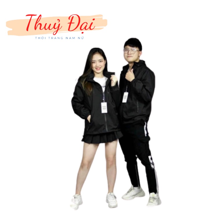 Áo khoác gió nam nữ cao cấp 2 lớp, chất gió tráng bạc, chống nước,chống gió, ngăn tia UV | BigBuy360 - bigbuy360.vn