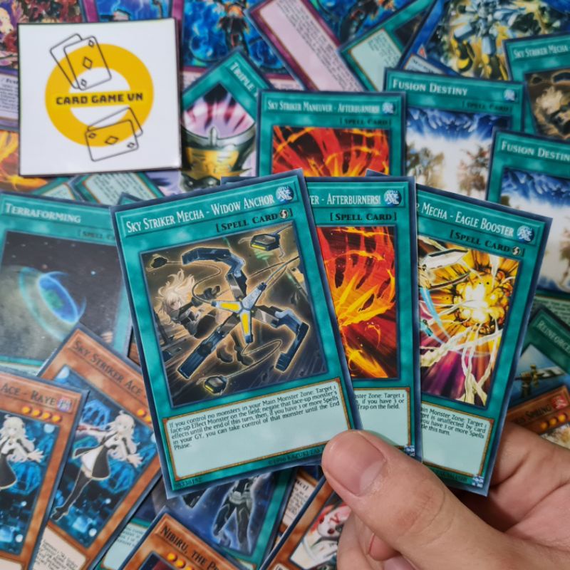 Bài YuGiOh - Bộ 54 lá bài Sky Striker - Sky Striker Deck - Card Game VN