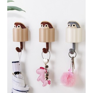 Móc treo đồ hình sói siêu cute chịu lựa 2.5 kg
