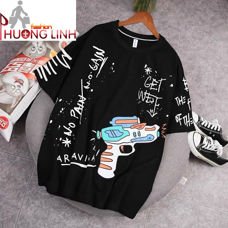 Áo thun nam nữ MOSCHINO form rộng tay lỡ - Thời Trang Phương Ling - Bảo hành 7 ngày - 12052020954