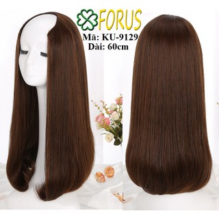 Tóc kẹp U cao cấp 9129 ❤️FREESHIP❤️ tóc giả kẹp chữ U, kẹp U tóc giả Sỉ 120k