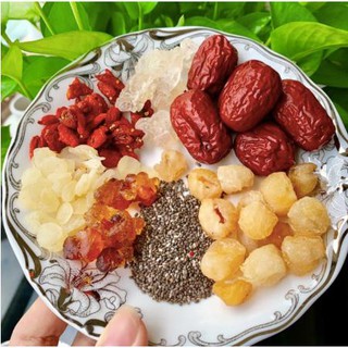 SET NGUYÊN LIỆU CHÈ DƯỠNG NHAN 11 VỊ