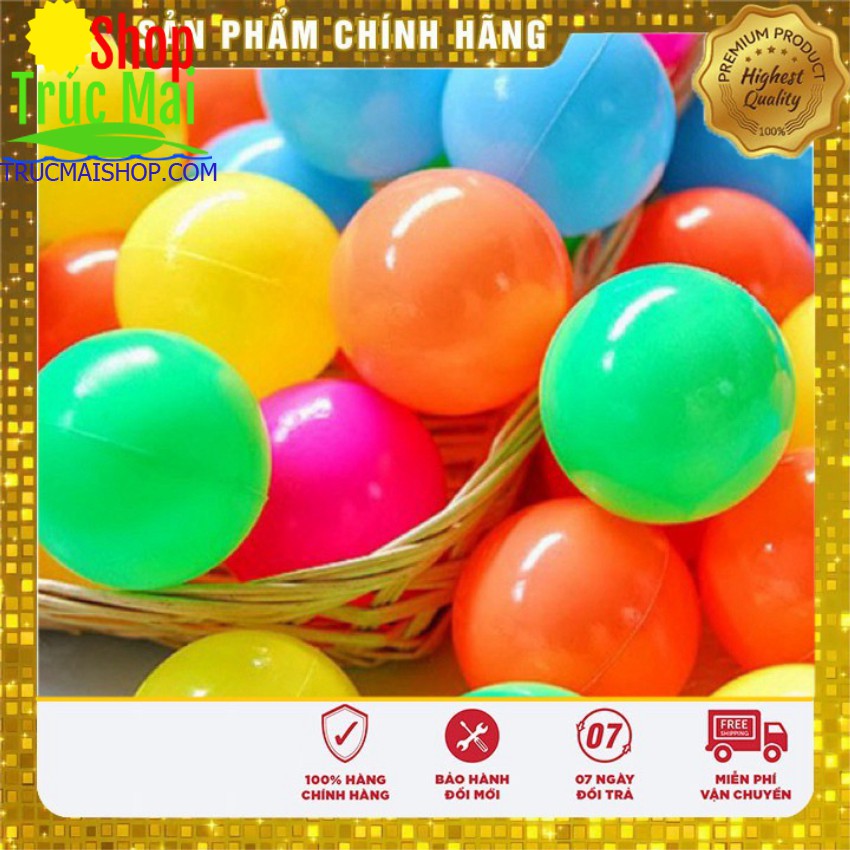 COMBO - 100 BÓNG NHỰA MỀM CHO BÉ Hàng Việt Nam
