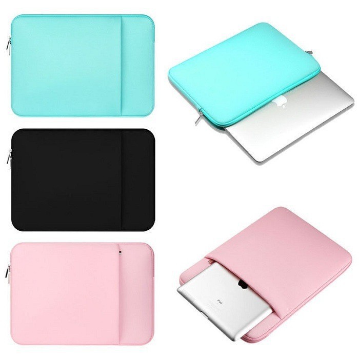 Túi Đựng Macbook Pro Neoprene 13 Inch Có Khóa Kéo Mềm Mại Ốp