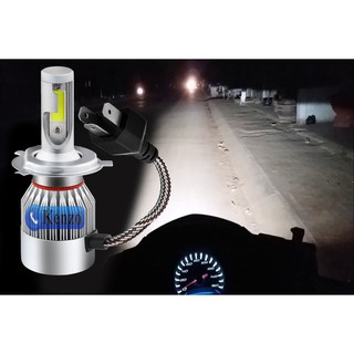 Bóng Đèn Pha Led Siêu Sáng C6 Chân H4 Cho Ô tô và Xe Máy Loại 1 bóng