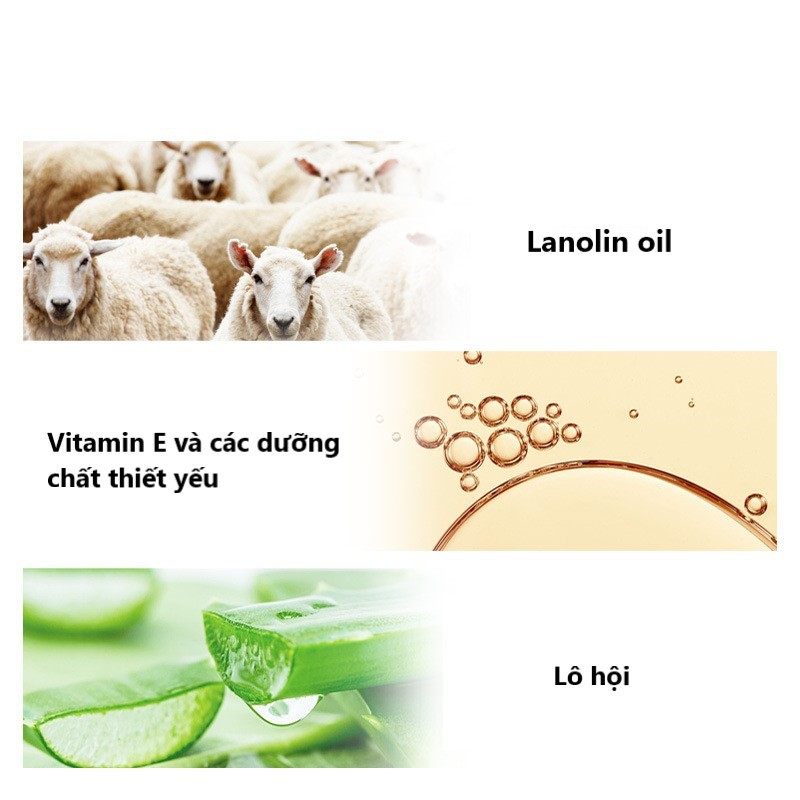 Kem dưỡng Cừu LAIKOU đa tác dụng dưỡng ẩm phục hồi da sáng da Lanolin Oil Multi Effect Hydrating Cream LAIK28