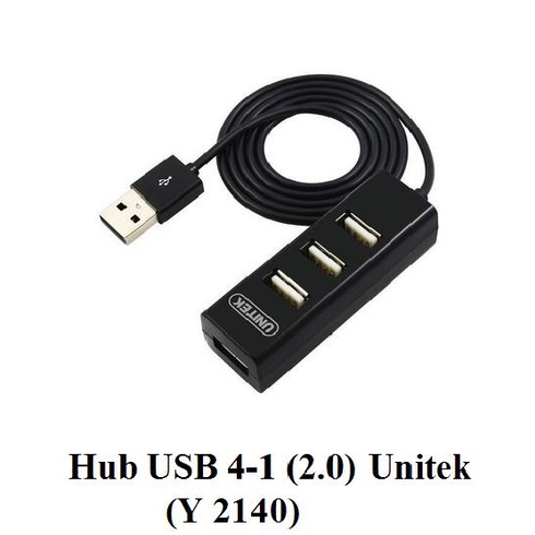 Hub USB 2.0 4 port UNITEK Y-2140 Chính hãng. VI TÍNH QUỐC DUY