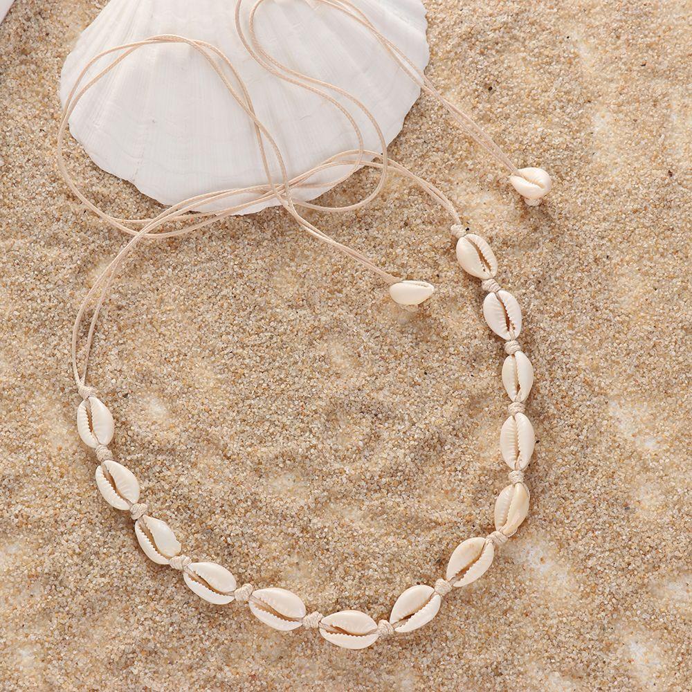 Vòng cổ Vỏ Sò Thời Trang Đi Biển Mùa Hè Cho Nữ