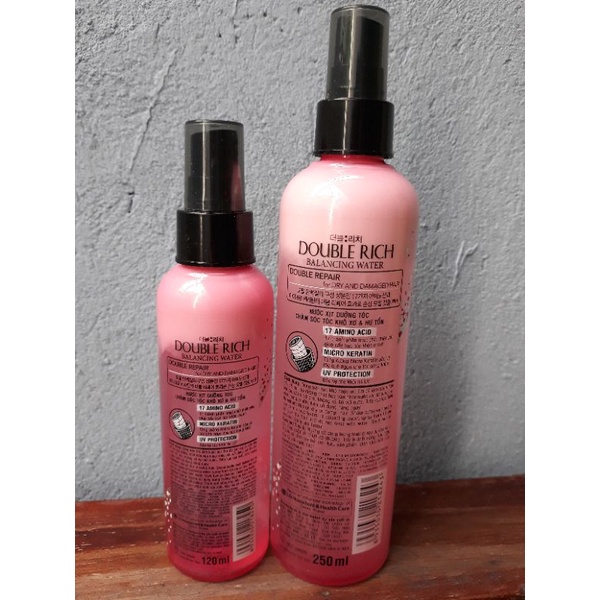 Xịt Dưỡng Tóc Double Rich 250ml & 120ml Chính Hãng