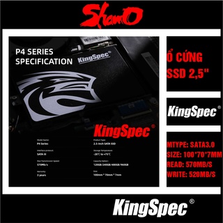 Mua Ổ cứng SSD 2.5” KingSpec – Chính Hãng – Bảo hành 3 năm – Các dung lượng tùy chọn