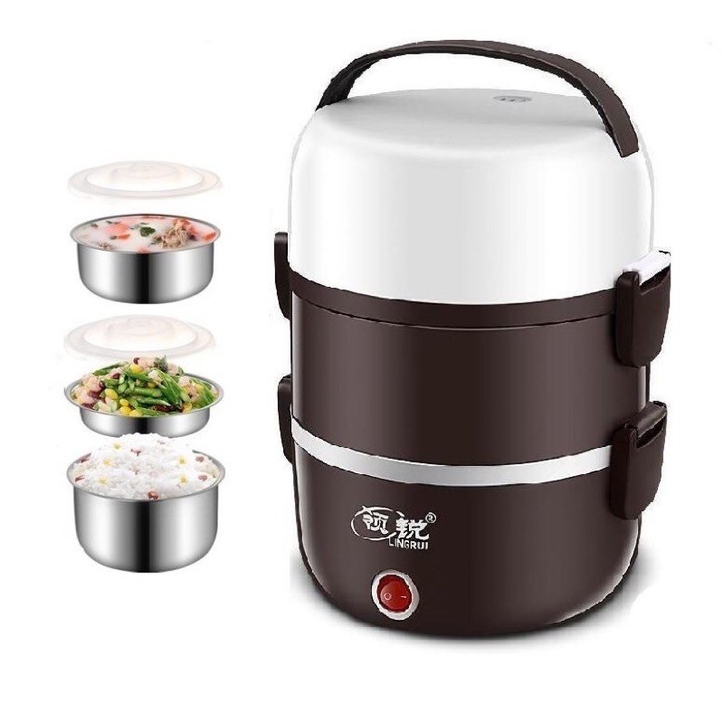 Cặp lồng 3 tầng cắm điện tiện ích