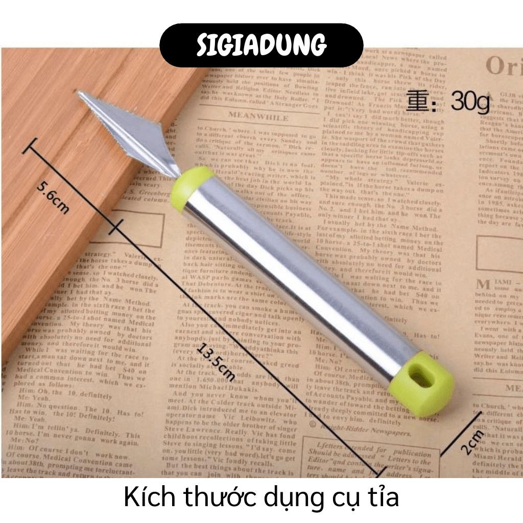 [SGD] Dụng Cụ Cắt Tỉa Trái Cây - Bộ 3 Món Múc, Cắt Tỉa, Nạo Hạt Trái Cây Tiện Lợi 6342