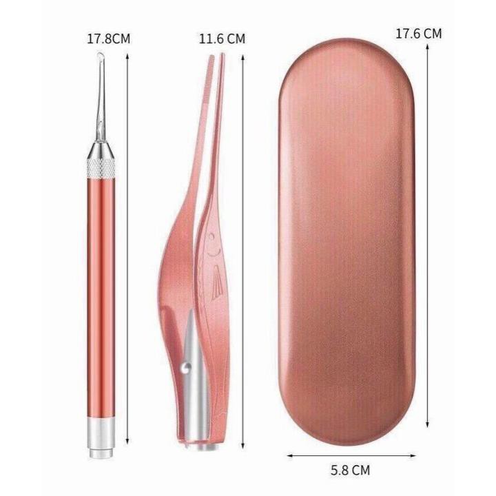 Bộ Lấy Ráy Tai Có Đèn Thông Minh Loai Cao Cấp