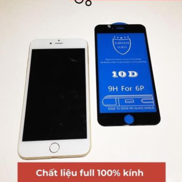 [ iphone 13 Pro Max | 12 | 11 | Mini | Xs max Xr X 8Plus 7 Plus 6plus 6 ]  Kính cường lực 10D nền xanh full màn nguyên k