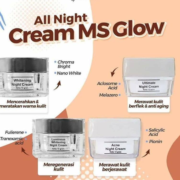 Q8rws MS Kem Phát Sáng Ban Đêm | Kem Dưỡng Da Ban Đêm 54 Phiên Bản Giới Hạn | BigBuy360 - bigbuy360.vn