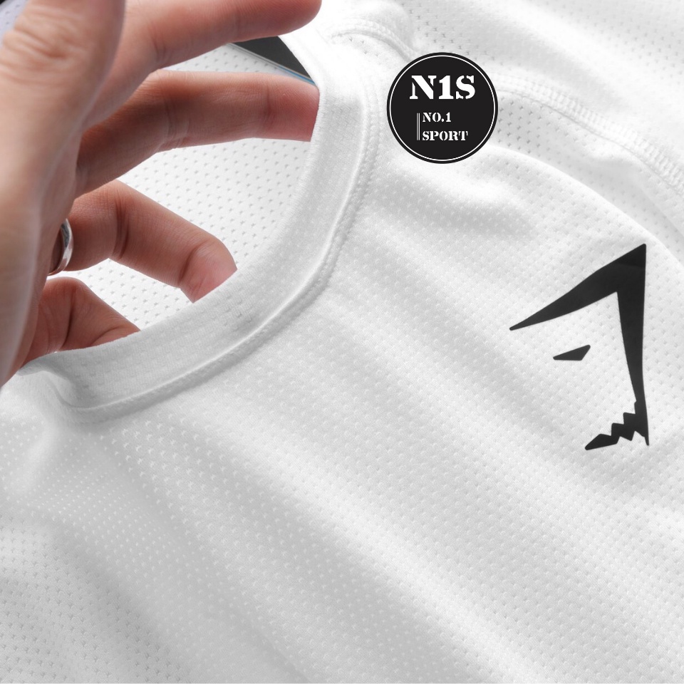 Áo thun Gymsharl Lỗ Kim Siêu Co Giãn