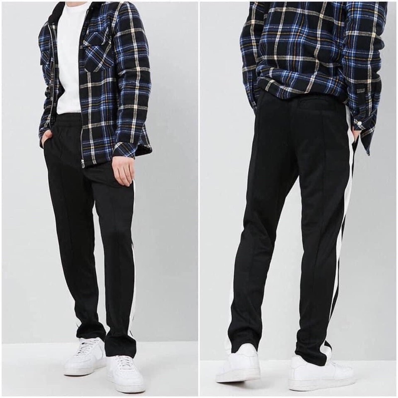 Quần Dài Nam Forever 21 Men Pants 'Black/White'