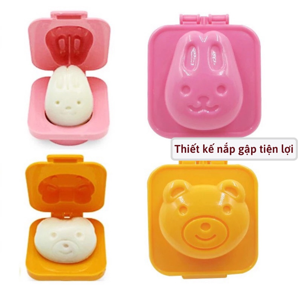 Khuôn Tạo Hình Cơm , Trứng ,Khuôn Làm Bánh Cho Bé Ăn Dặm Ngon Miệng, tạo cơm Bento Hoạt Hình cho bé ăn dặm, Shop Bố Sam