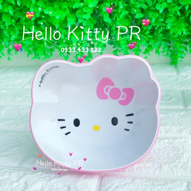 CHÉN DĨA MUỖNG 3D HELLO KITTY