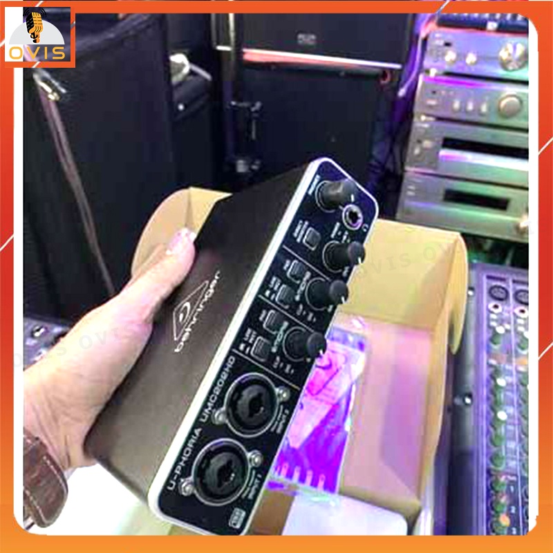 Sound Card Thu Âm và Làm Nhạc | Behringer U-PHORIA UMC22