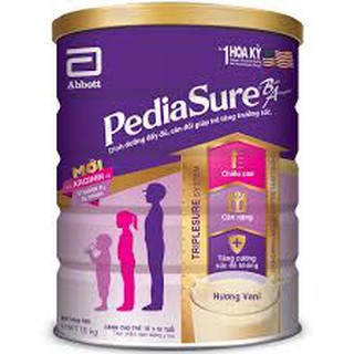 Sữa bột hương vani abbott pediasure ba 1.6kg