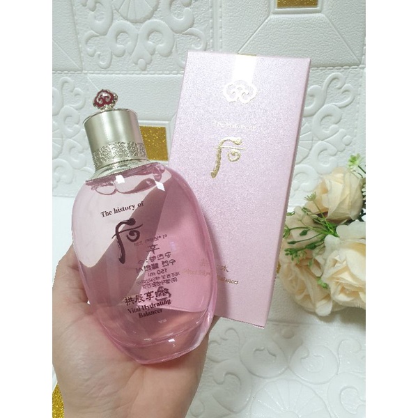Nước hoa hồng Whoo hồng