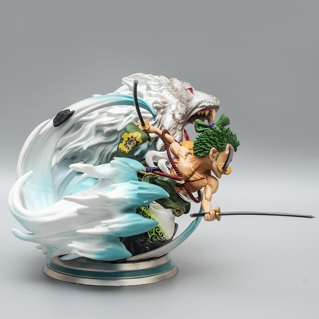Mô hình One Piece Zoro Mãnh Hổ cao ZR06 - Mô hình Zoro Tam Kiếm One Piece Haki Shop