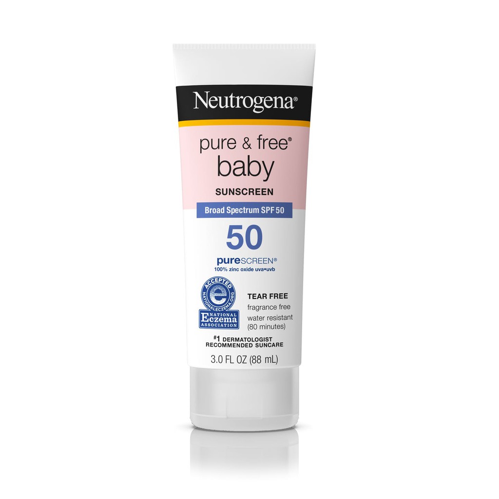 Kem Chống Nắng Neutrogena Pure & Free® Baby Sunscreen Lotion Broad Spectrum SPF 50 (88mL)