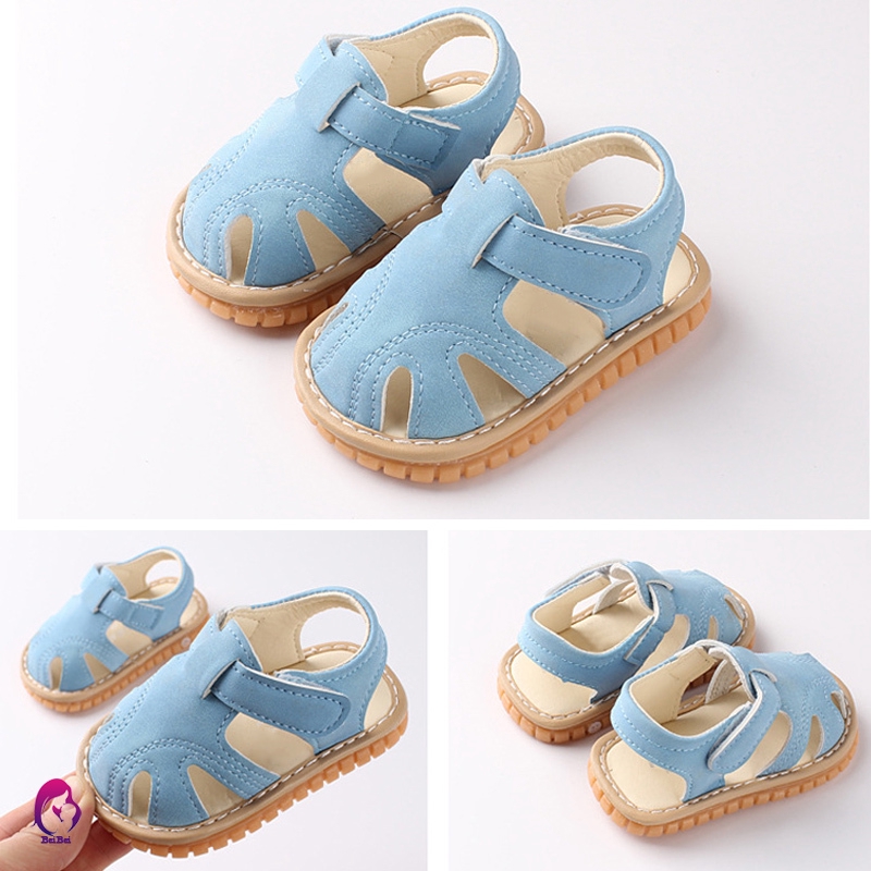 【Hàng mới về】 Baby Girl Boy Soft Sole Shoes Infant Toddler Summer Sandals Soft Bottom Non-Slip Shoes