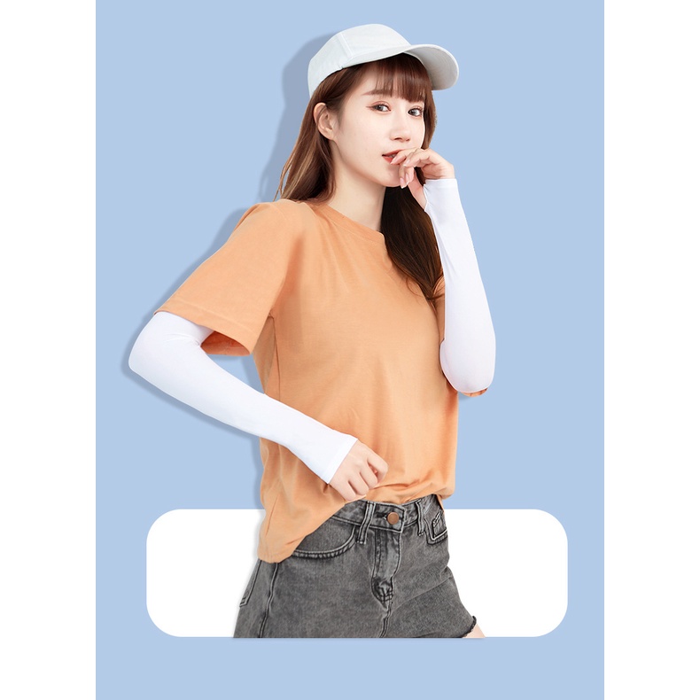 [GP3] Găng Tay Chống Nắng Xỏ Ngón Lets Slim Bao Tay Đi Phượt Siêu Mát Chống Tia UV, Chất Vải Dày Dặn, Co Dãn Tốt