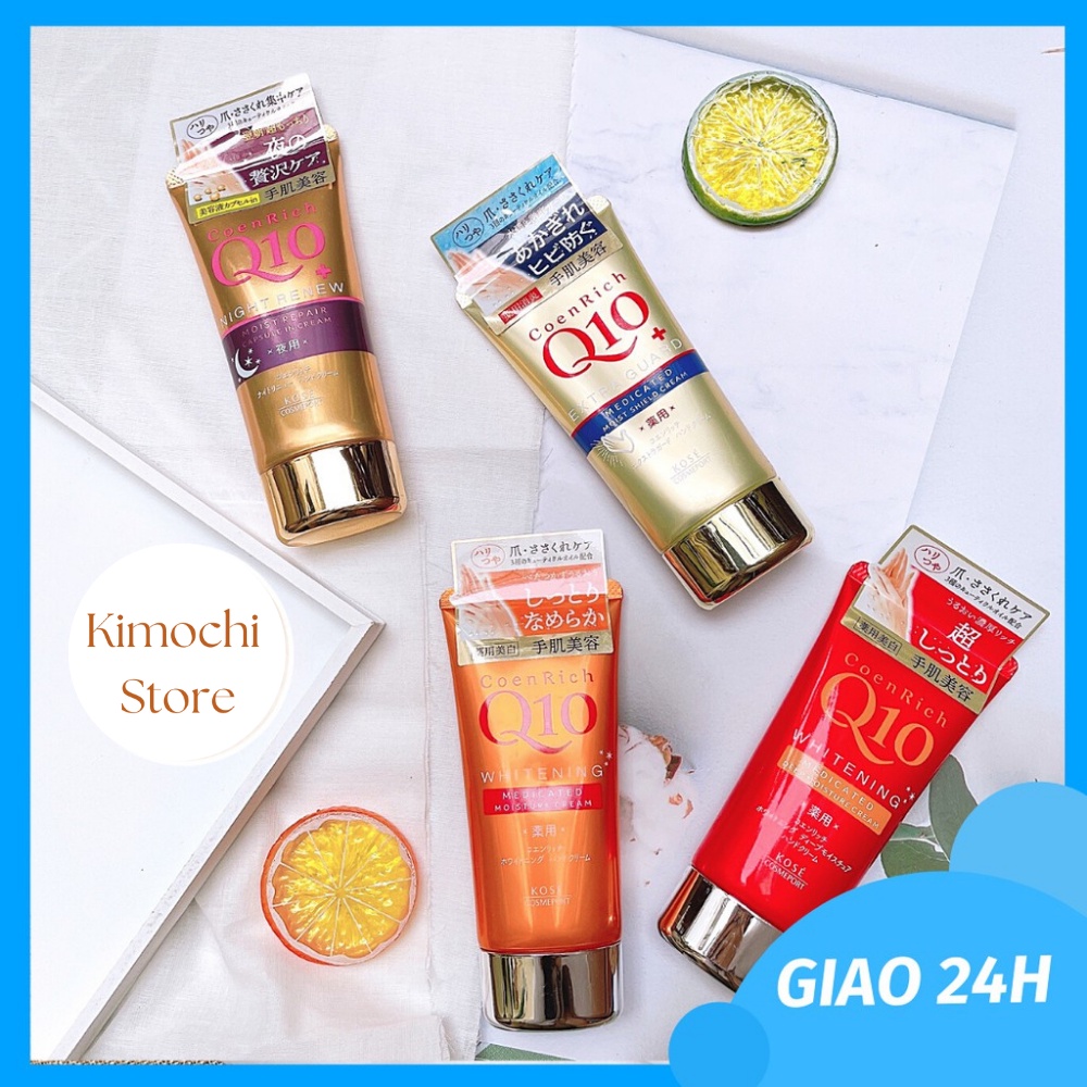 Kem dưỡng da tay Kose Q10 Nhật Bản 80g Kimochi Store