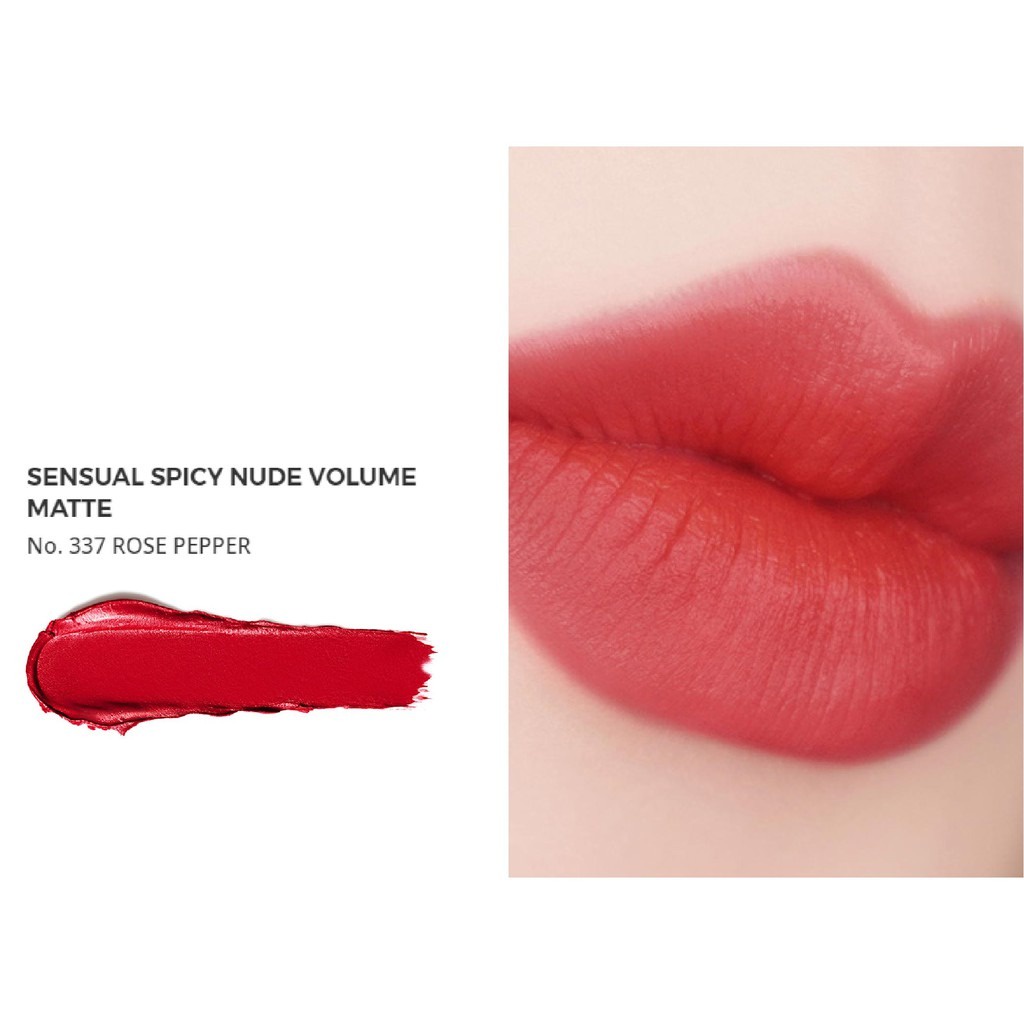 [Mã COSDEP -8% ĐH250k] Son thỏi lì Hera Sensual Spicy Nude Volume Matte