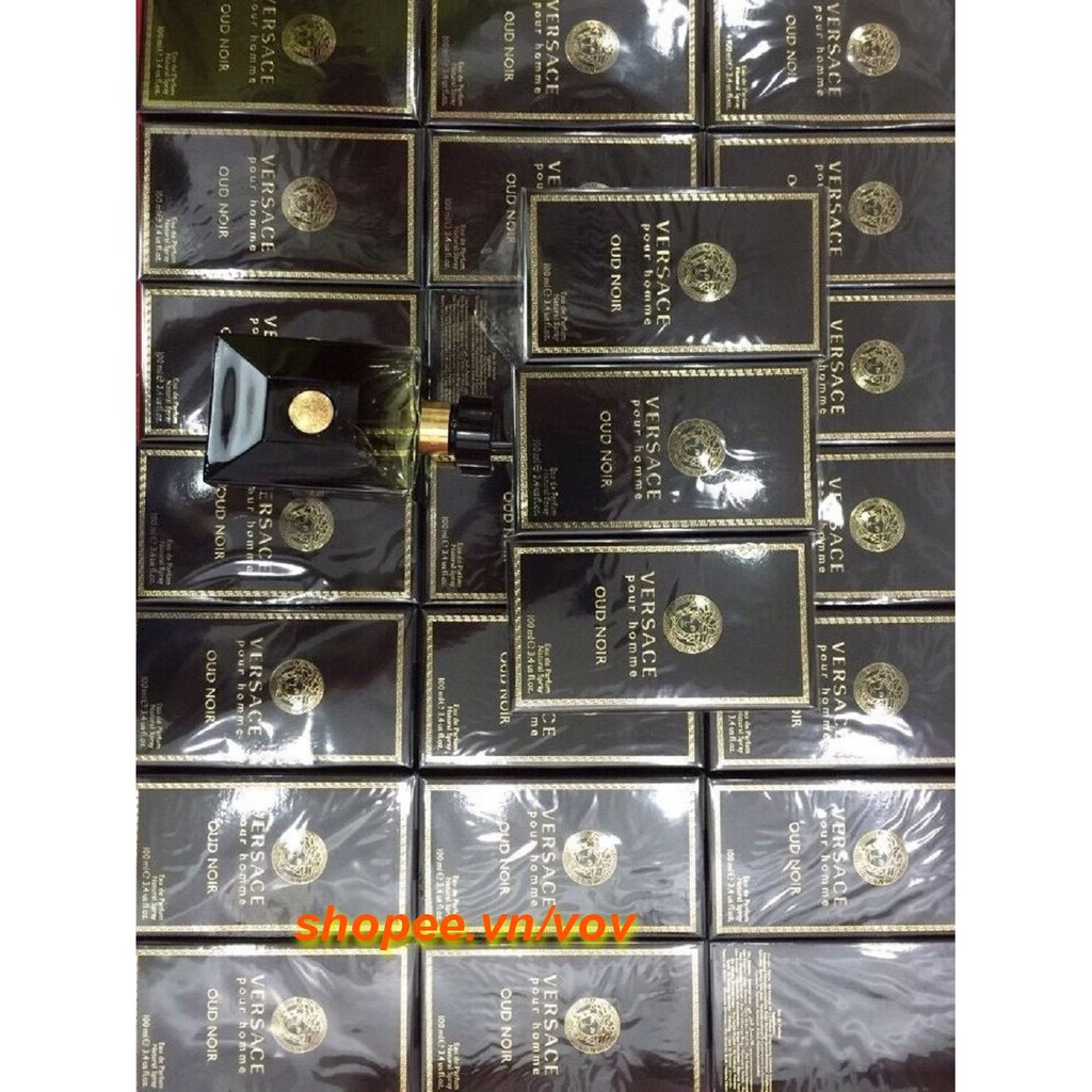 Nước Hoa Nam 100Ml Versace Pour Homme Oud Noir 100% Chính Hãng.