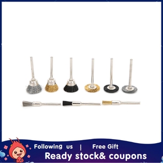 Set 18 Cọ Sợi Nhôm Chuyên Dụng Cho Máy Đánh Bóng