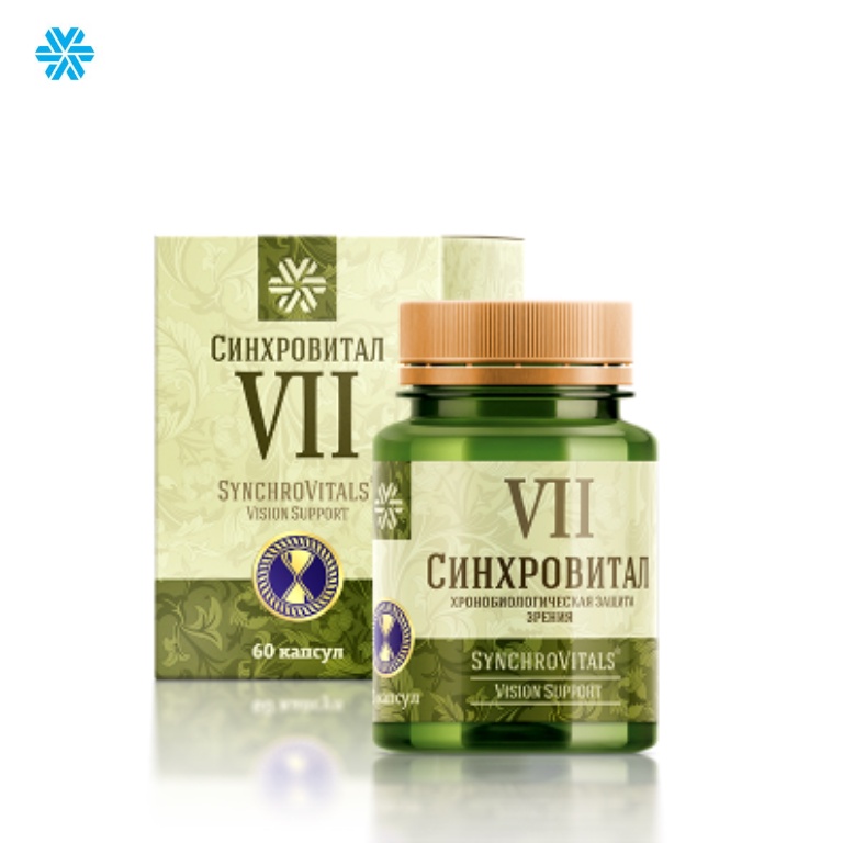 Thực Phẩm Bảo Vệ Sức Khỏe SYNCHROVITALS VII Giúp Tăng Cường Thị Lực